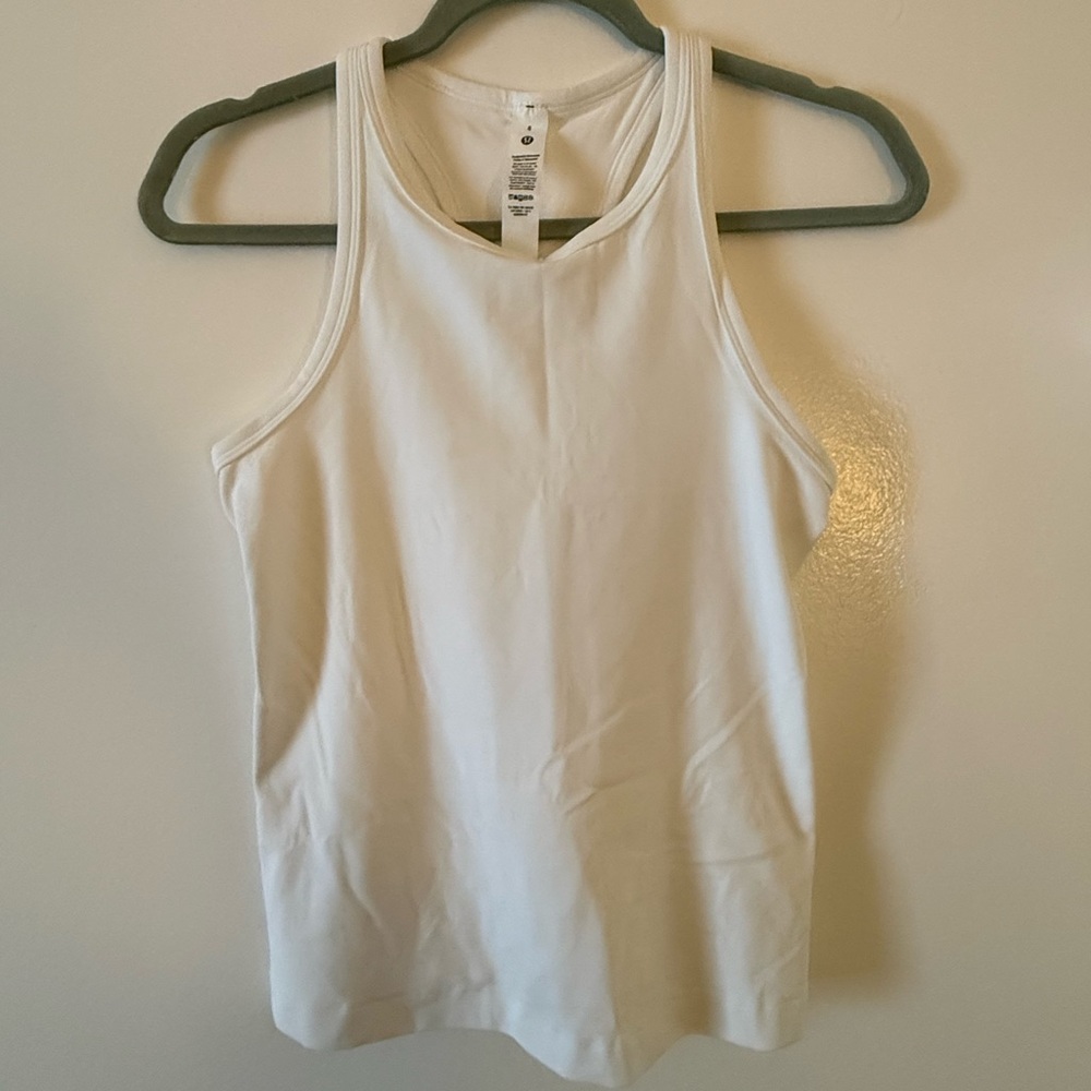 lululemon athletica White Racerback Tank